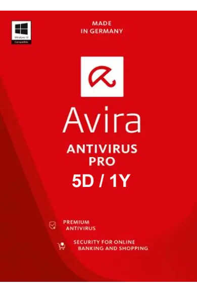 Buy Avira Antivirus Pro - 5 Device 1 Year Cheap CD Key ...