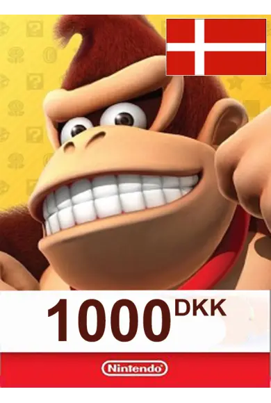 masser stribe Ung Buy Nintendo eShop - Gift Prepaid Card 1000 (DKK) (Denmark) Cheap CD Key |  SmartCDKeys