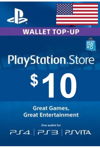PSN Card Codes | Buy PlayStation Gift Card $10 (USD) (USA) | SmartCDKeys
