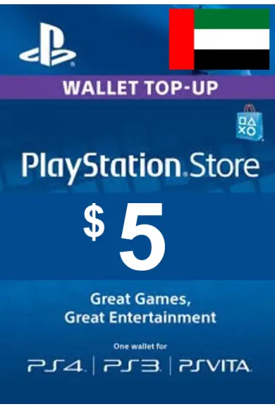 Comprar PSN PlayStation Network Gift Card 5 USD United