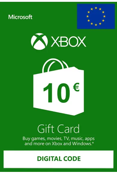 XBOX Live 10€ (Euro Gift Card) - CD Key la pret bun! | SmartCDKeys