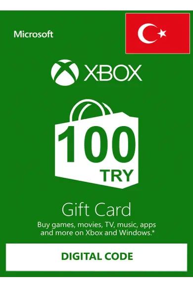 Buy XBOX Live 100 (TRY Gift Card) (Turkey) Cheap CD Key | SmartCDKeys
