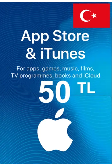 Neem de telefoon op Cater knal Goedkope Apple iTunes Gift Card - 50 (TL) (Turkey) App Store CD-KEY Kopen |  SmartCDKeys