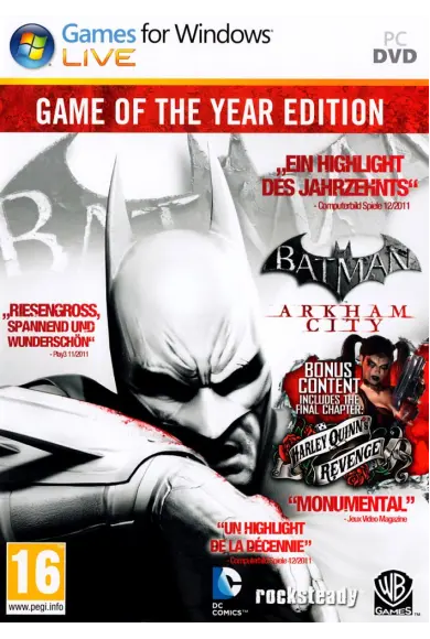 Buy Batman: Arkham City (GOTY) Cheap CD Key | SmartCDKeys