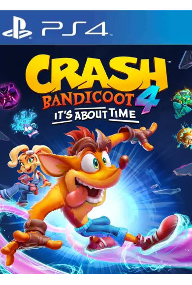 Buy Crash Bandicoot 4: It's About Time (PS4) Cheap CD Key