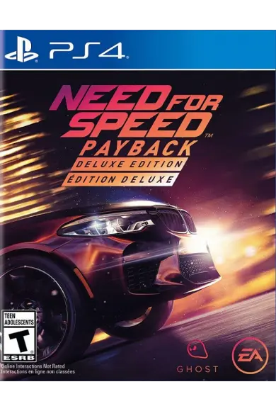 Comprar Need for Speed Payback - Deluxe Edition (PS4) CD Key barato |  SmartCDKeys