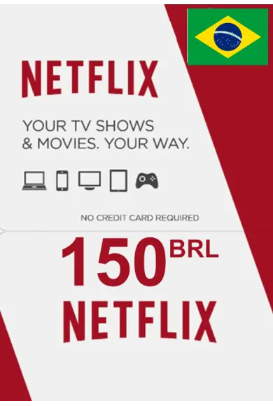 buy netflix gift card 150 brl brazil cheap cd key smartcdkeys