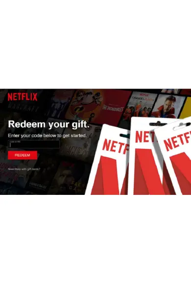 Buy Netflix Gift Card 25 EUR