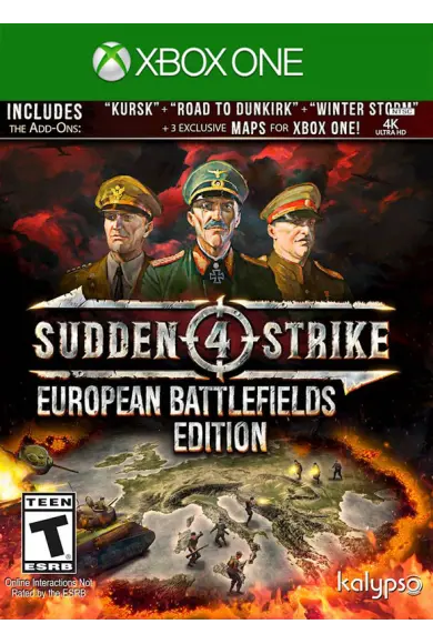 Buy Sudden Strike 4 - European Battlefields Edition (Xbox One) Cheap CD Key  | SmartCDKeys