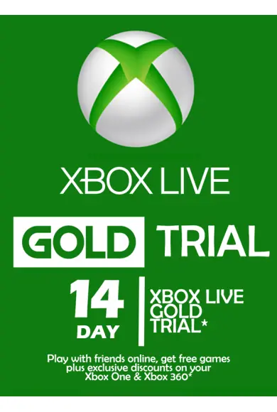 Dressoir Supermarkt Disciplinair Xbox Live Gold 14 Days Trial | Cheap Xbox Live Codes | SmartCDKeys