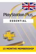 PSN - PlayStation Plus - 15 Months (UK - United Kingdom) Subscription