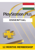 PSN - PlayStation Plus - 12 months (Hungary) Subscription