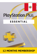 PSN - PlayStation Plus - 12 Months (Peru) Subscription