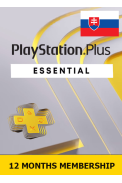 PSN - PlayStation Plus - 12 Months (Slovakia) Subscription