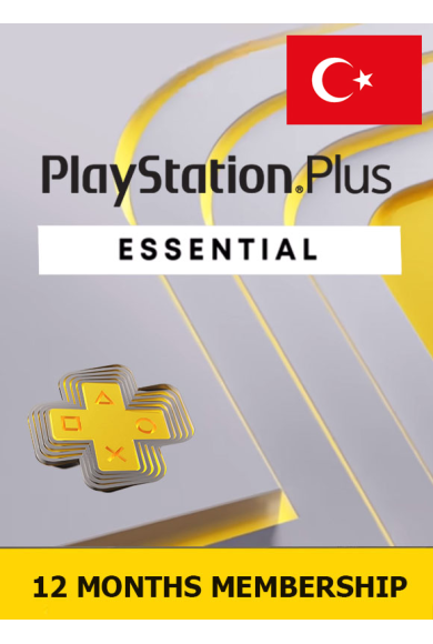 PSN - PlayStation Plus Essential - 12 Months (Turkey) Subscription
