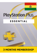 PSN - PlayStation Plus Essential - 3 Months (Bolivia) Subscription