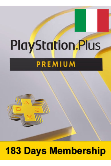 PSN - PlayStation Plus Premium - 183 Days (Italy) Subscription