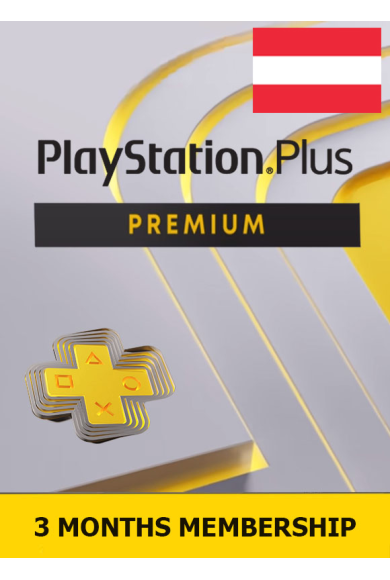 PSN - PlayStation Plus Premium - 3 Months (Austria) Subscription