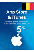 Apple iTunes Gift Card - 5€ (EUR) (Belgium) App Store
