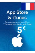 Apple iTunes Gift Card - 5€ (EUR) (France) App Store