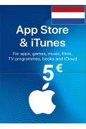 Apple iTunes Gift Card - 5€ (EUR) (Netherlands) App Store