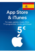 Apple iTunes Gift Card - 5€ (EUR) (Spain) App Store