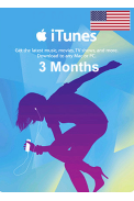 iTunes - Apple Music 3 Months Trial Subscription (USA)