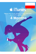 iTunes - Apple Music 4 Months Trial Subscription (Poland)