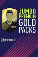 FIFA 18 - Jumbo Premium Gold Packs