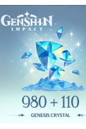 Genshin Impact - 980 + 110 Genesis Crystals