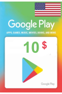 Google Play $10 (USD) (USA/North America) Gift Card