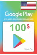 Google Play $100 (USD) (USA/North America) Gift Card