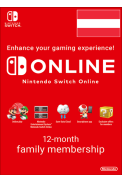 Nintendo Switch Online - 12 Month (365 Day - 1 Year) (Austria) Family Membership