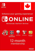 Nintendo Switch Online - 12 Month (365 Day - 1 Year) (Canada) Subscription