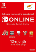 Nintendo Switch Online - 12 Month (365 Day - 1 Year) (Cyprus) Subscription