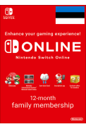 Nintendo Switch Online - 12 Month (365 Day - 1 Year) (Estonia) Family Membership