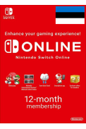 Nintendo Switch Online - 12 Month (365 Day - 1 Year) (Estonia) Subscription