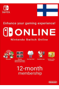 Nintendo Switch Online - 12 Month (365 Day - 1 Year) (Finland) Subscription