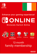 Nintendo Switch Online - 12 Month (365 Day - 1 Year) (Ireland) Family Membership