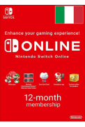 Nintendo Switch Online - 12 Month (365 Day - 1 Year) (Italy) Subscription