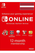 Nintendo Switch Online - 12 Month (365 Day - 1 Year) (Latvia) Subscription