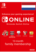 Nintendo Switch Online - 12 Month (365 Day - 1 Year) (Netherlands) Family Membership