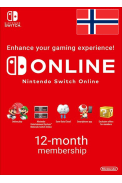 Nintendo Switch Online - 12 Month (365 Day - 1 Year) (Norway) Subscription