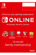Nintendo Switch Online - 12 Month (365 Day - 1 Year) (Poland) Family Membership