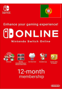 Nintendo Switch Online - 12 Month (365 Day - 1 Year) (Portugal) Subscription