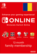 Nintendo Switch Online - 12 Month (365 Day - 1 Year) (Romania) Family Membership
