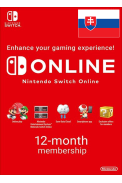 Nintendo Switch Online - 12 Month (365 Day - 1 Year) (Slovakia) Subscription