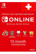Nintendo Switch Online - 12 Month (365 Day - 1 Year) (Switzerland) Subscription
