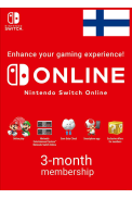 Nintendo Switch Online - 3 Month (90 Day) (Finland) Subscription