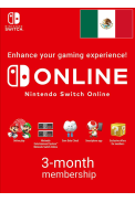 Nintendo Switch Online - 3 Month (90 Day) (Mexico) Subscription